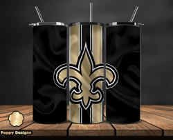 New Orleans Saints Tumbler Wrap,  Nfl Teams,Nfl football, NFL Design Png by Poppy Designs 14