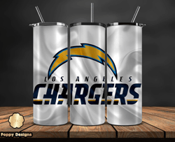 Los Angeles Chargers Tumbler Wrap,  Nfl Teams,Nfl football, NFL Design Png by Poppy Designs 15