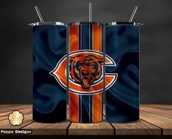 Chicago Bears Tumbler Wrap,  Nfl Teams,Nfl football, NFL Design Png by Poppy Designs 17