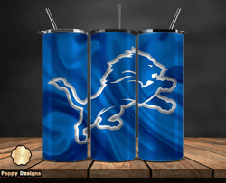 Detroit Lions Tumbler Wrap,  Nfl Teams,Nfl football, NFL Design Png by Poppy Designs 25