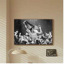 Rocky Balboa Rocky vs Drago win Celebrity Music Star bedroom art Canvas Poster-unframe-8x12'',12x18''14x21''16x24''20x30