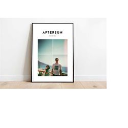 Aftersun Inspired Art Print | Aftersun Movie Poster | Charlotte Wells Art | A24 Print