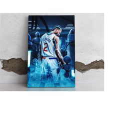 Los Angeles Clippers Kawhi Leonard the Claw NBA Posters, Anniversary gift for him