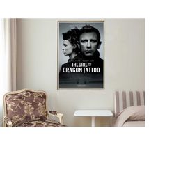 The Girl with the Dragon Tattoo - Movie Posters - Movie Collectibles - Unique Customized Poster Gifts