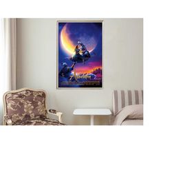 Aladdin - Movie Posters - Movie Collectibles - Unique Customized Poster Gifts