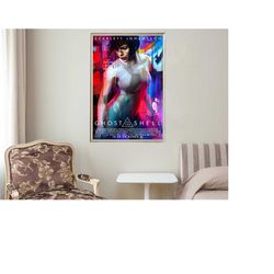 Ghost in the Shell - Movie Posters - Movie Collectibles - Unique Customized Poster Gifts