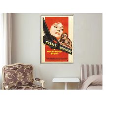 Sunset Blvd - Movie Posters - Movie Collectibles - Unique Customized Poster Gifts