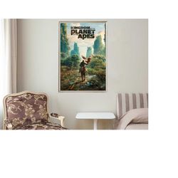 Kingdom of the Planet of the Apes - Movie Posters - Movie Collectibles - Unique Customized Poster Gifts