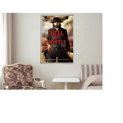 Hell on Wheels - Movie Posters - Movie Collectibles - Unique Customized Poster Gifts