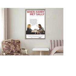 When Harry Met Sally - Movie Posters - Movie Collectibles - Unique Customized Poster Gifts