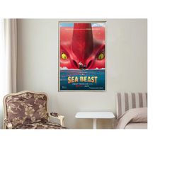 The Sea Beast - Movie Posters - Movie Collectibles - Unique Customized Poster Gifts