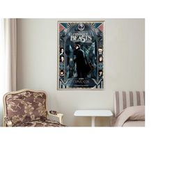 Fantastic Beasts and Where to Find Them - Movie Posters - Movie Collectibles - Unique Customized Poster Gifts