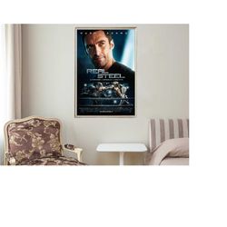 Real Steel - Movie Posters - Movie Collectibles - Unique Customized Poster Gifts