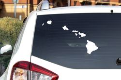 hawaii state vinyl decal, great state of hawaii, hawaii truck decal, hawaii wall decal, hawaii vinyl