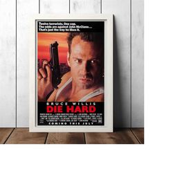 Die Hard (1988) Classic Movie Poster - Film