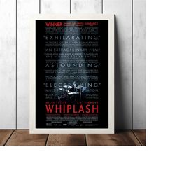 Whiplash (2014) Classic Movie Poster - Film Fan