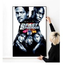 2 Fast 2 Furious Movie Poster High Quality