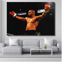 mike tyson canvas wall art , boxing canvas