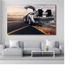 back to the future canvas wall arts/canvas print