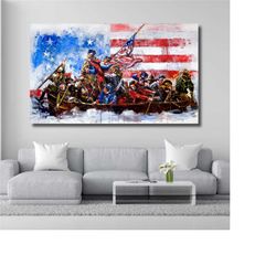 American Soldier Home Wall Art, Home Gifts, American