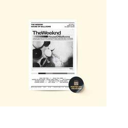 the weeknd - house of balloons album poster