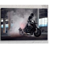 motorbike canvas print | sports canvas art |