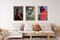 Frank Ocean Poster, Frank Ocean Set of 3 Posters, Frank Ocean, Frank Ocean, Wall Decor, Album Poster, Music Poster, Aest
