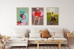 Tyler the Creator Poster, Tyler the Creator Set of 3 Posters, Music Poster, Album Poster, Wall Decor, Aesthetic Poster,