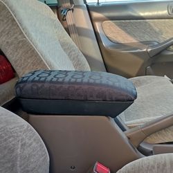 USED 96-00 OEM Honda Civic EK EK4 alternative center console armrest arm rest lid BLACK cloth