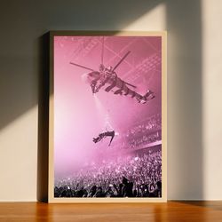 Machine Gun Kelly mainstream sellout (life in pink) Music Art Canvas Poster, Wall Art Decor, Home Decor, No Frame