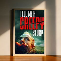 Tell Me a Creepy Story 2023 Movie Canvas Poster, Wall Art Decor, Home Decor, No Frame