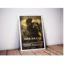 Dark Souls III Poster, Gaming Posters, 4 Colors,