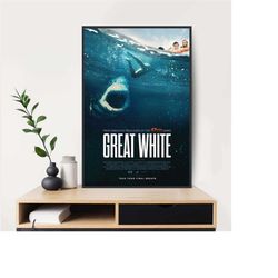 Great White 2021 Movie Poster Movie Poster Art