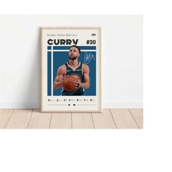 Steph Curry Inspired Poster , Golden State Warriors