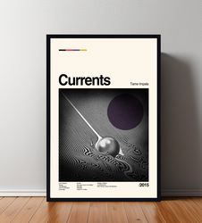 Currents Poster, Currents Print, Retro Movie Poster, Room Decor, Custom Poster, Wall Art Print, Home Decor, Minimalist W