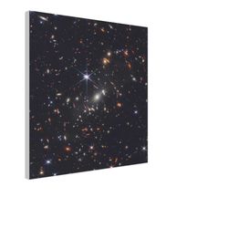 james webb space telescope photo canvas, stephan's quintet,