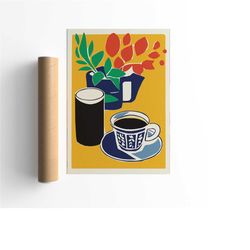Morning Coffee Art - Classic Italian Moka Pot