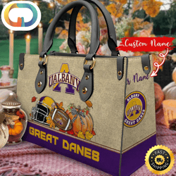 NCAA Albany Great Danes Autumn Women Leather Bag