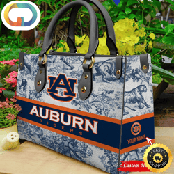 NCAA Auburn Tigers Women Leather Hand Bag
