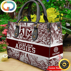 NCAA Texas A_M Aggies Women Leather HandBag