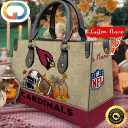 NFL Arizona Cardinals Autumn Women Leather Bag