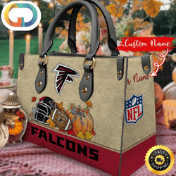 NFL Atlanta Falcons Autumn Women Leather Bag