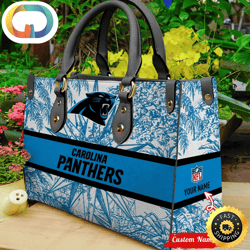 NFL Carolina Panthers NFL Women Leather Bag