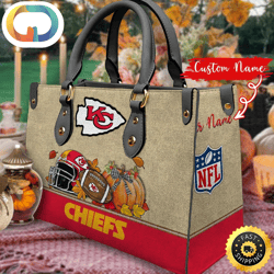 NFL Kansas City Chiefs Autumn Women Leather Bag