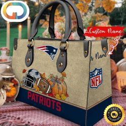 NFL New England Patriots Autumn Women Leather Bag