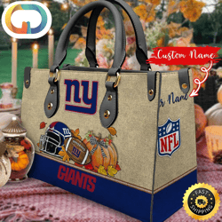 NFL New York Giants Autumn Women Leather Bag