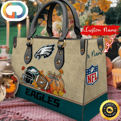 NFL Philadelphia Eagles Autumn Women Leather Bag
