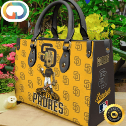 San Diego Padres Groot Women Leather Hand Bag