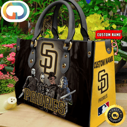 San Diego Padres MLB Halloween Women Leather Hand Bag