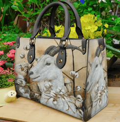 Beautiful Goat Leather Handbag, Women Leather Handbag, Gift for Her, Custom Leather Bag